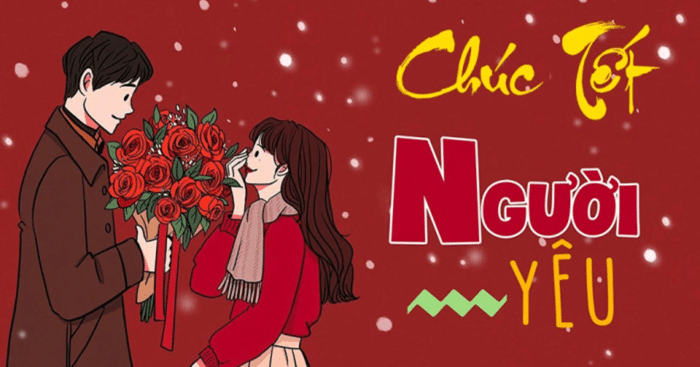 Những câu chúc Tết người yêu đang ở xa