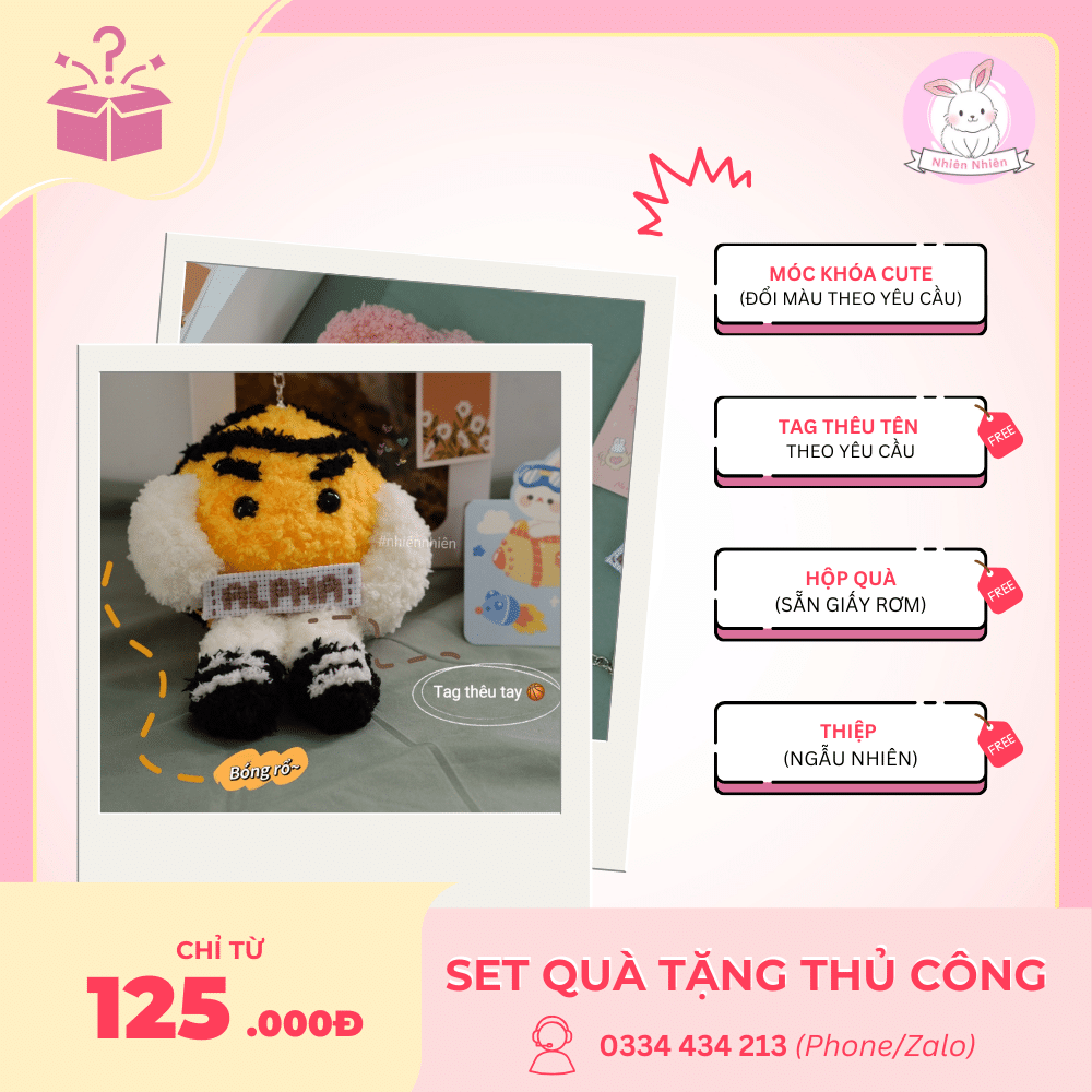 Set quà tặng thủ công của Nhiên Nhiên